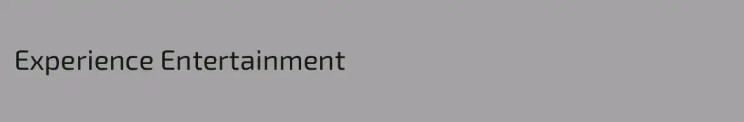 Experience Entertainment